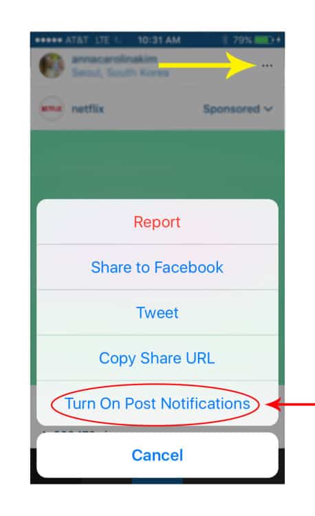 postnotifications