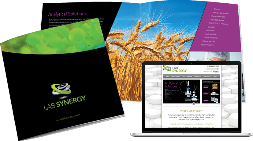 manufacturing brochure and website